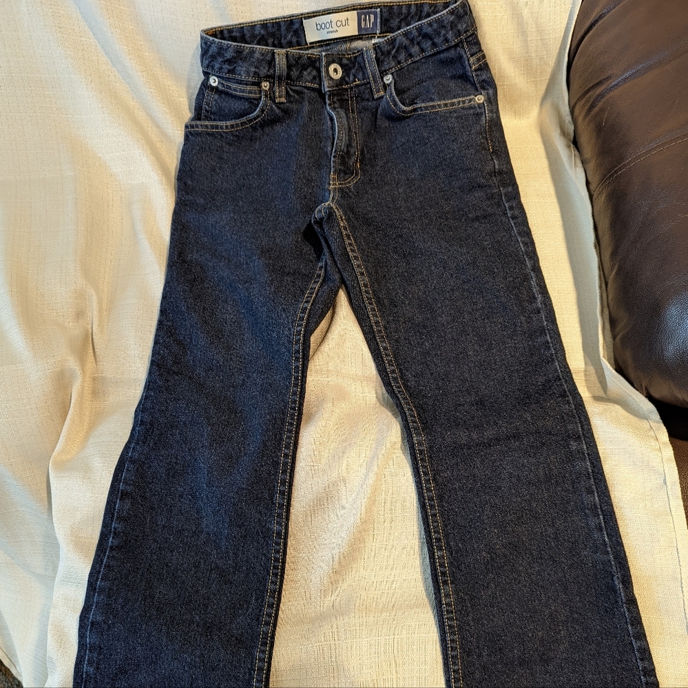 GAP Vintage Women's stretch boot cut ankle Dark indigo Size 0